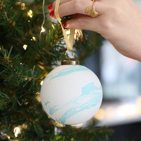 Blue Marble Bauble