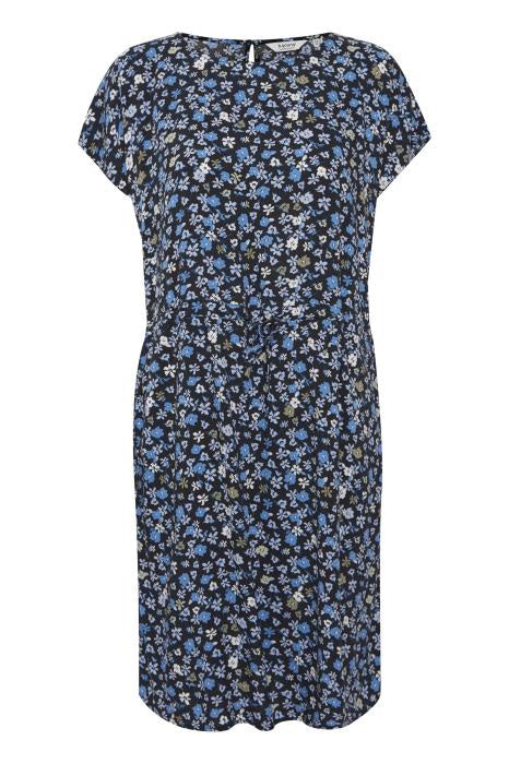 Joella Open Neckline Dress - Etruscan Red