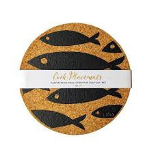Cork Mat Placemat Sets by Liga - S/4