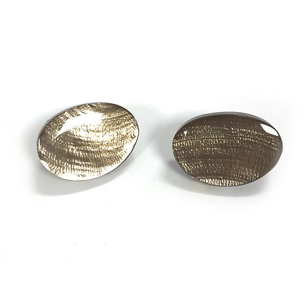 Oval Stud Earrings