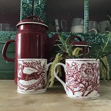 Bone China Screen Printed Mug