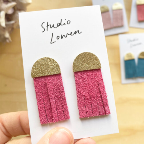 Jellyfish Tassel Earrings