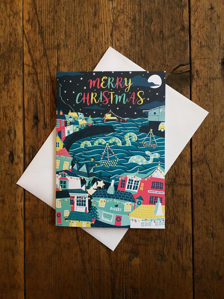 Cornwall at Christmas Card