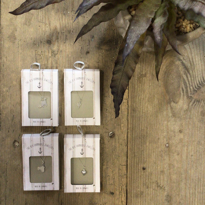Sterling Silver Charm Necklace