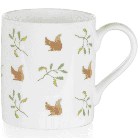 Squirrel Bone China Mug