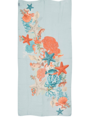 Coral Scarf