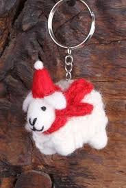 Cosy Sheep Keyring