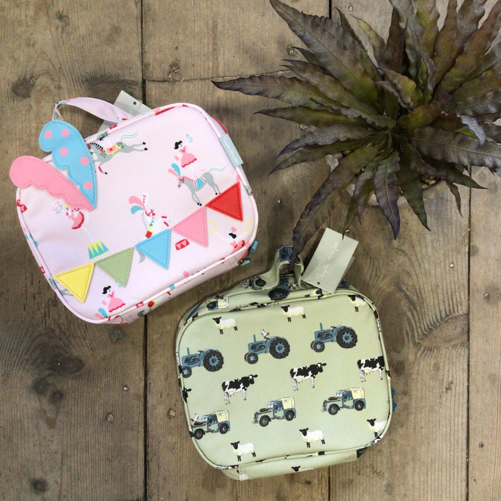 Kids Oilcloth Lunch Bag