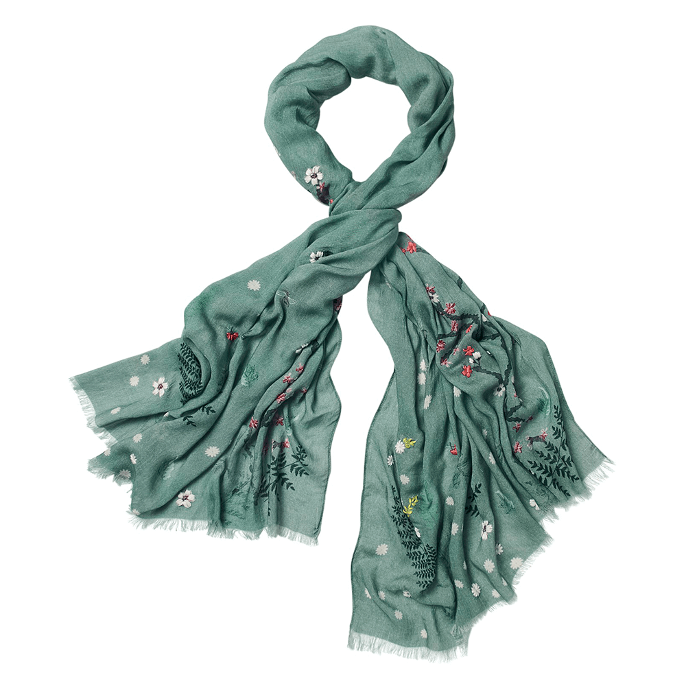 Birds, Bees and Cherry Trees Scarf