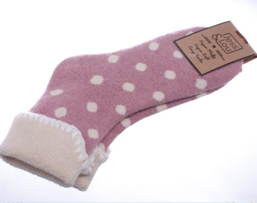 Polka Dot Wool Socks - Jess and Lou