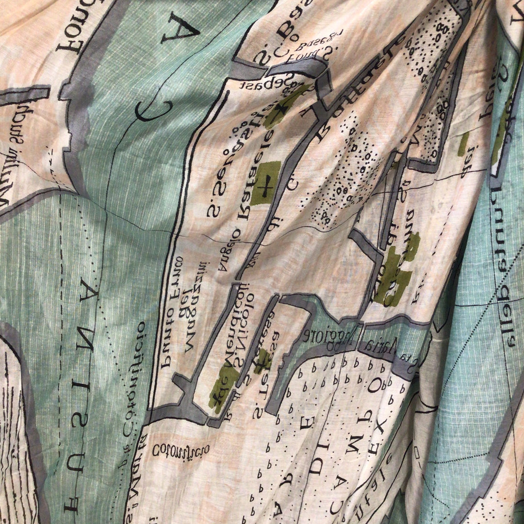Map Scarf - Venice