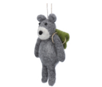 Wool Adventure Teddy Decoration