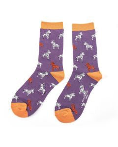 Bamboo Socks - Zebras