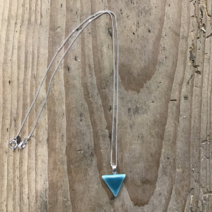 Ceramic Triangle Necklace