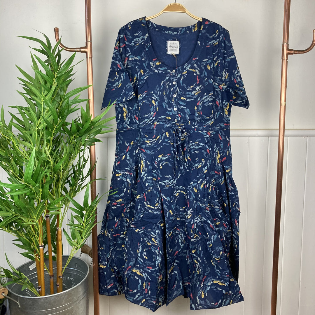 Swirling Fishes Airy Fairy Dress