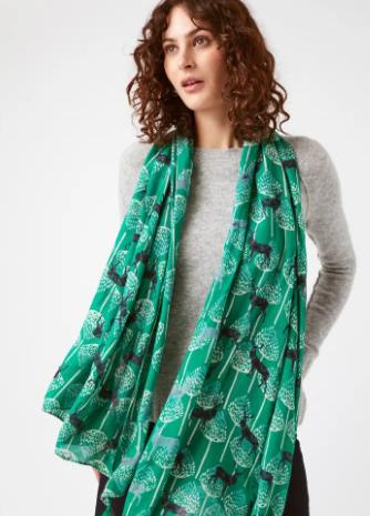 Woodland Stag Scarf