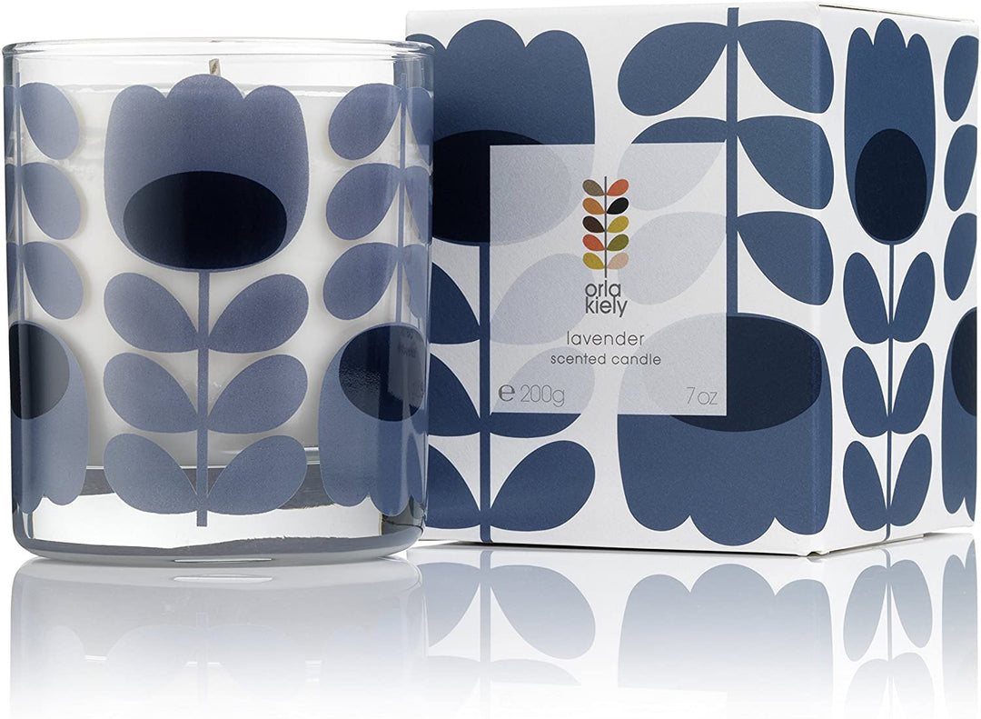 Orla Kiely 200g Scented Candle - Lavender