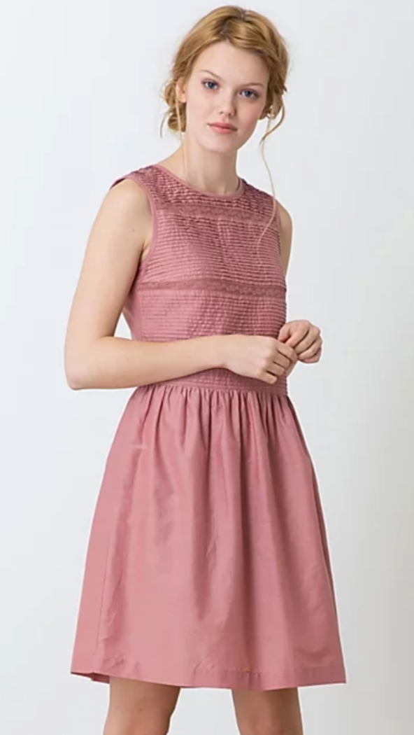 Hobara Dress - Dusty Pink