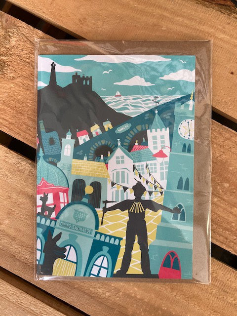 Redruth Greetings Card