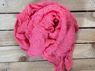 Crinkle Coral Scarf