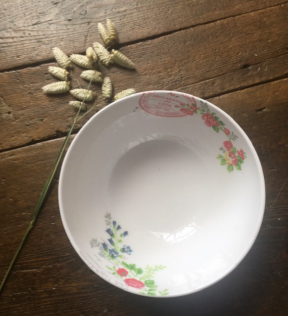 GreenGate Melamine Floral  Bowl