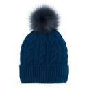Bobble Hat with faux Fur Bobble