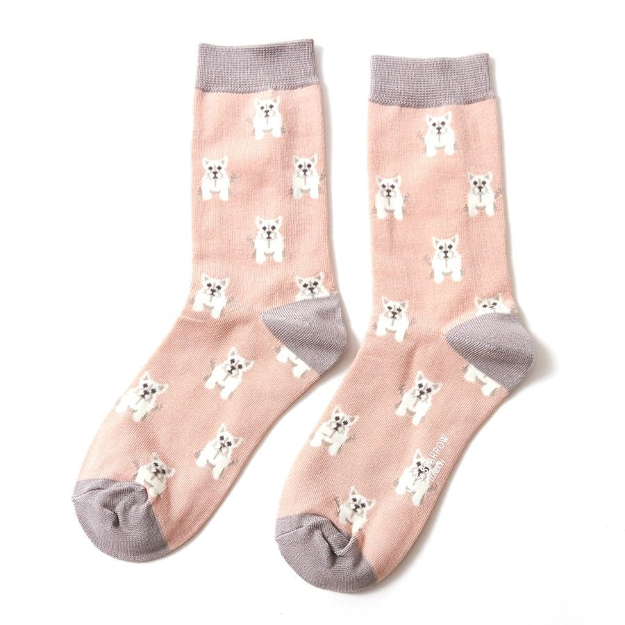 Mini Westies Socks - Size 4-7