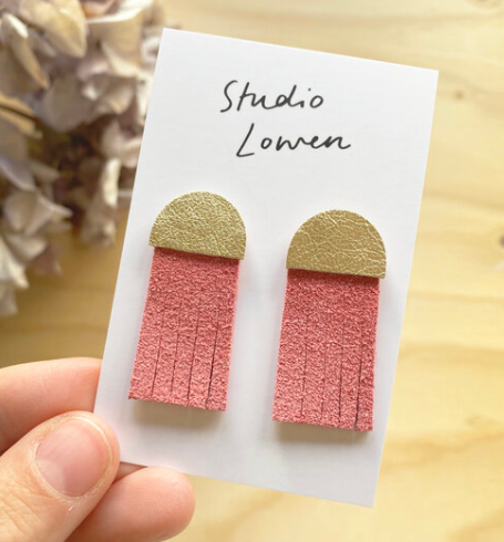 Jellyfish Tassel Earrings