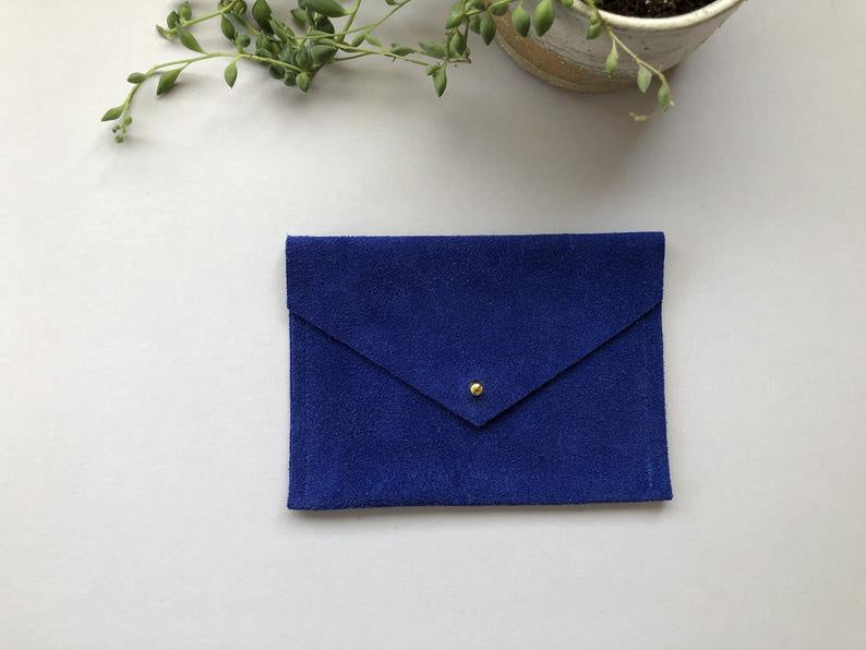 Handmade Suede Purse