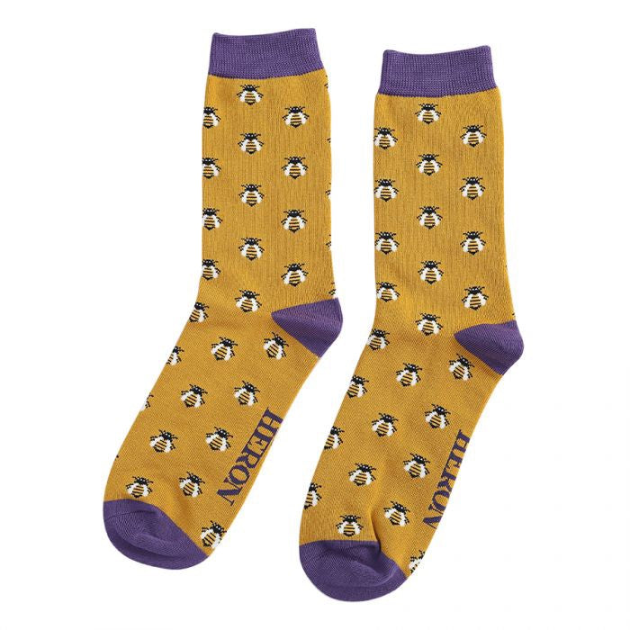 Honey Bees Socks - Mr Heron 7-11