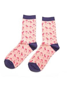 Wild Flamingo Socks - Size 4-7