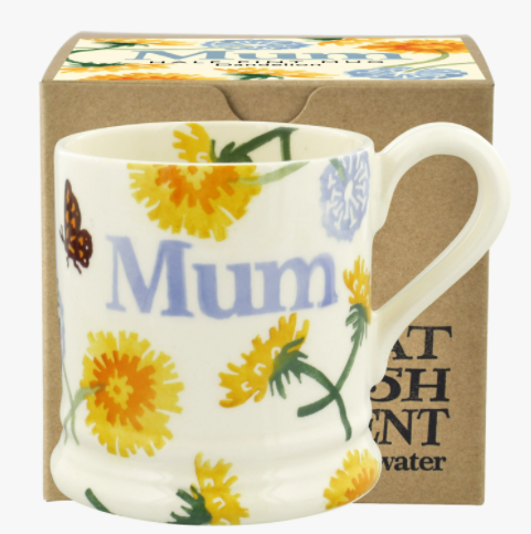Dandelion Mum 1/2 Pint Mug in a Box