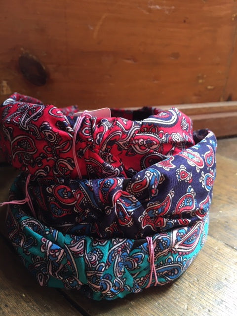 Paisley Print Headband