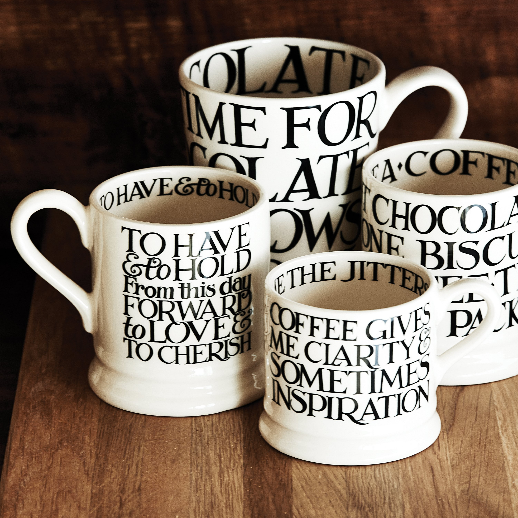 Black Toast Small Mug