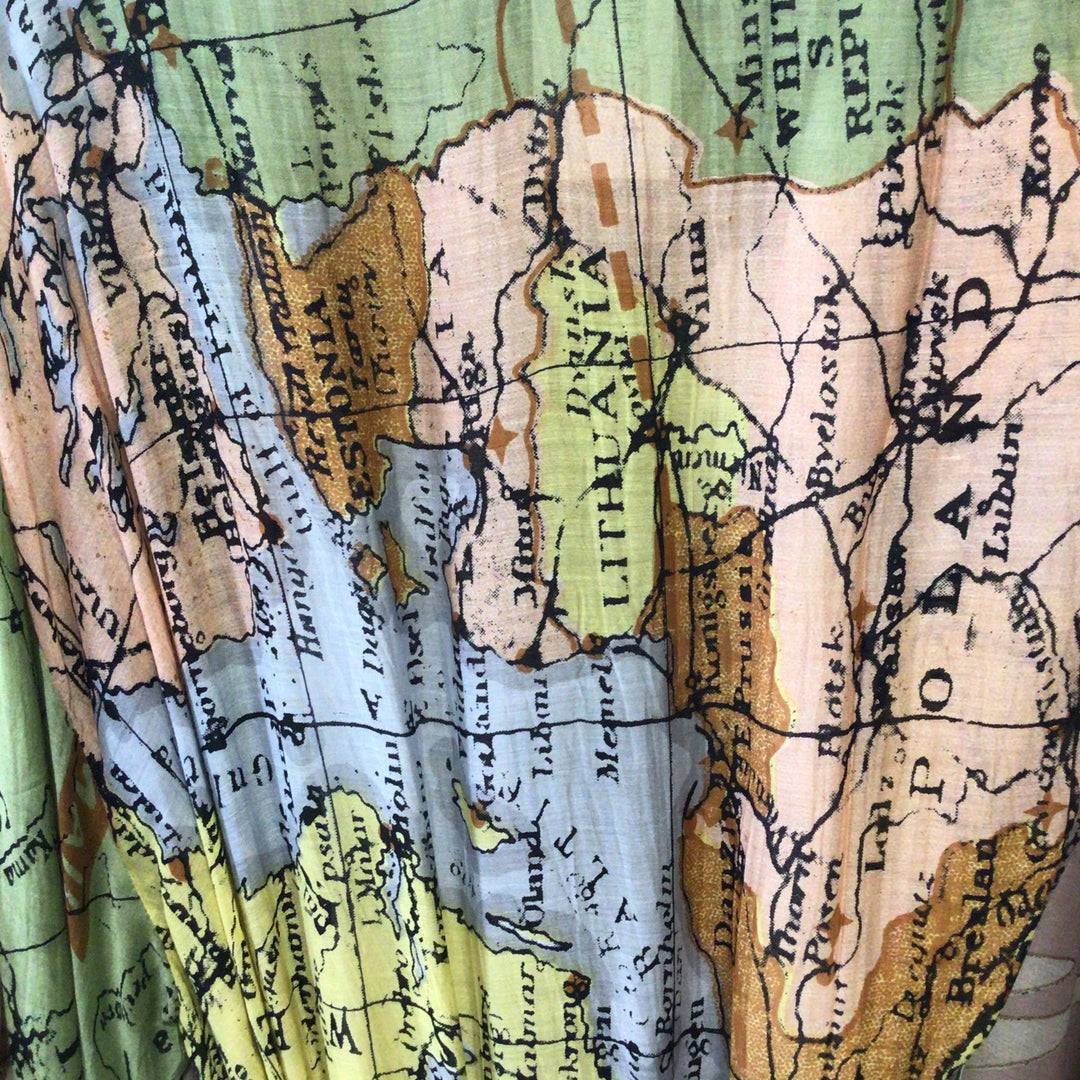 Map Gown - Europe