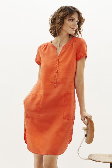 Aminas Linen Dress