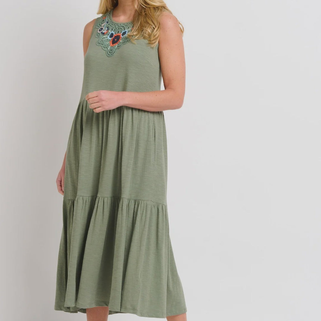 Clem Midi Jersey Dress