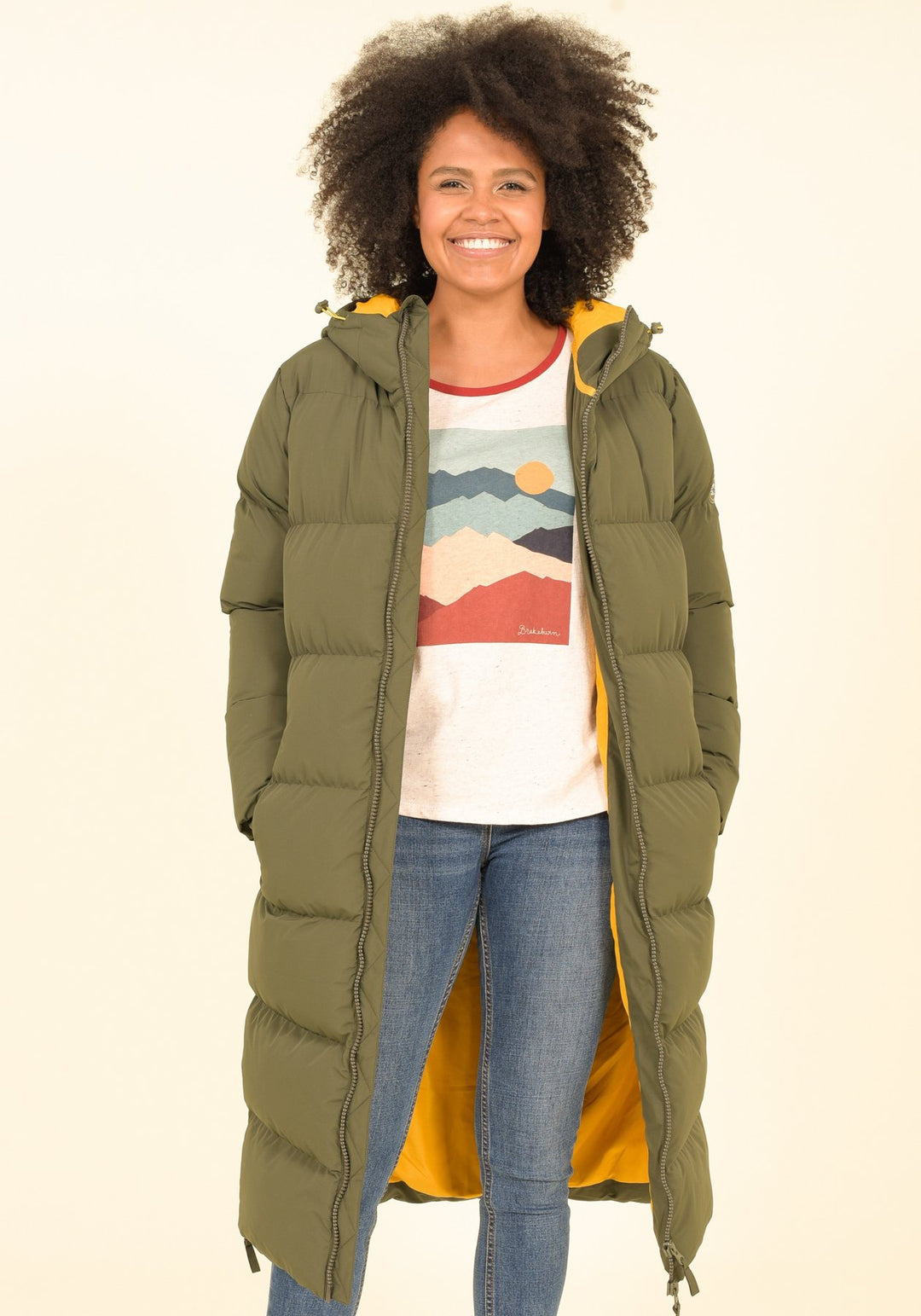 Longline Puffer Coat