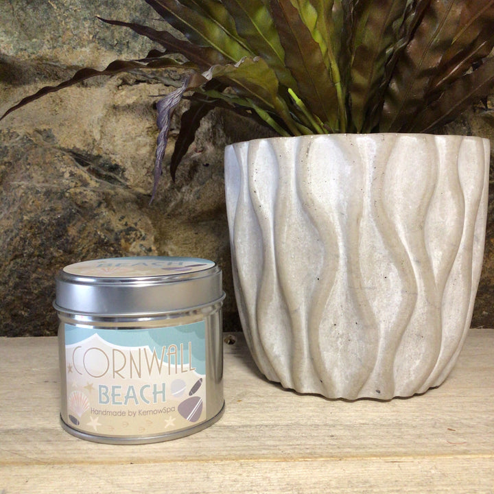 Beach Candle in a Tin