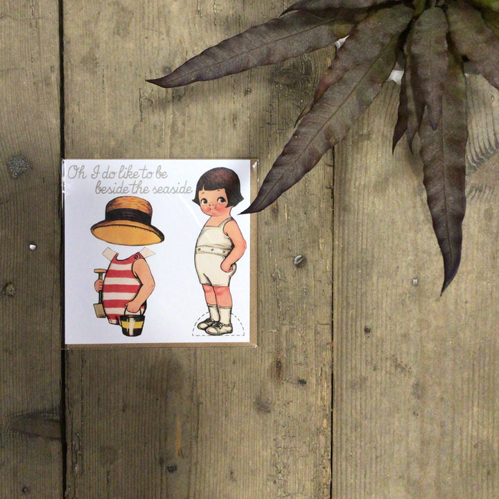 Oh I do like to be beside the seaside activity card