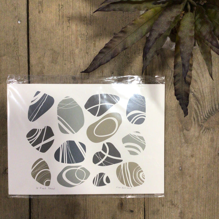 Pebbles UnFramed A4 Print