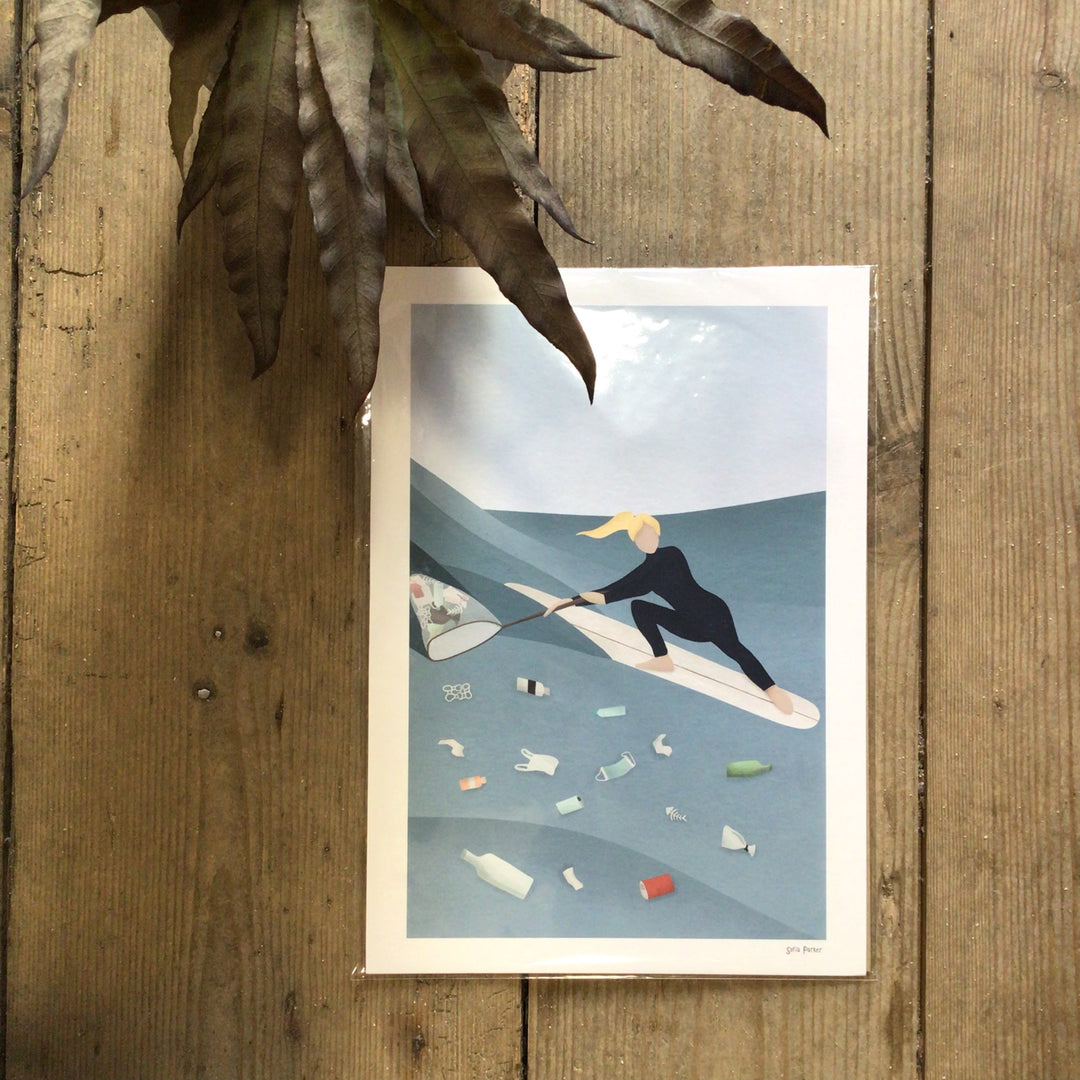 Surfers Against Sewage A4 Print