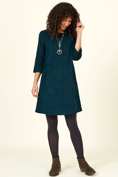 Nomads Cord Tunic Fir Blue