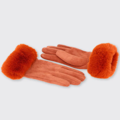 Carla Gloves with Fur