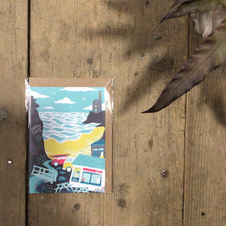 Chapel Porth Greetings Card