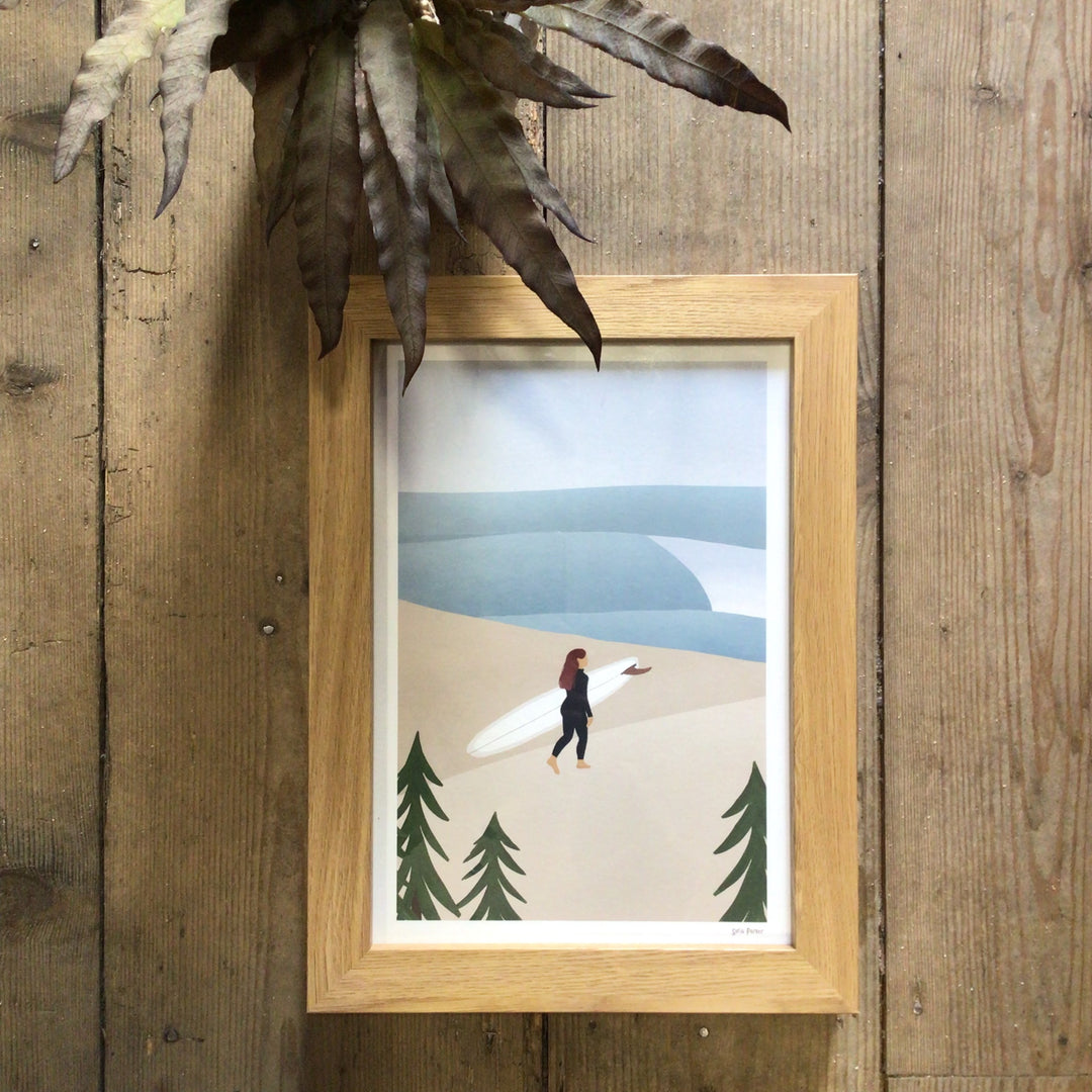 Nordic Swell A4 Print
