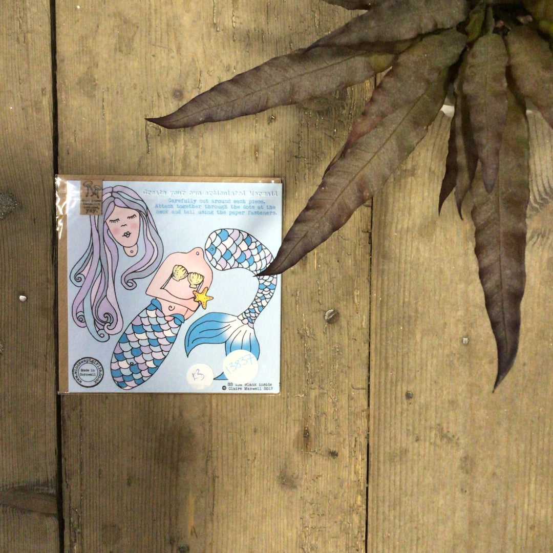 Activity Card Mermaid