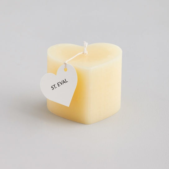 Ivory Mini Heart Candles