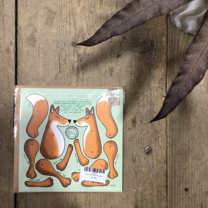 Fox Trot Activity Card