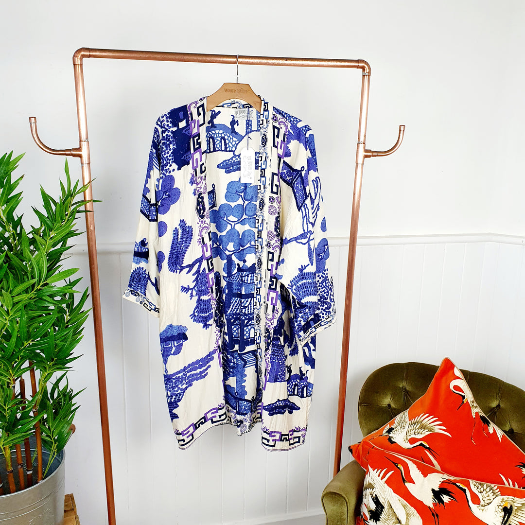 Giant Willow Collar Kimono